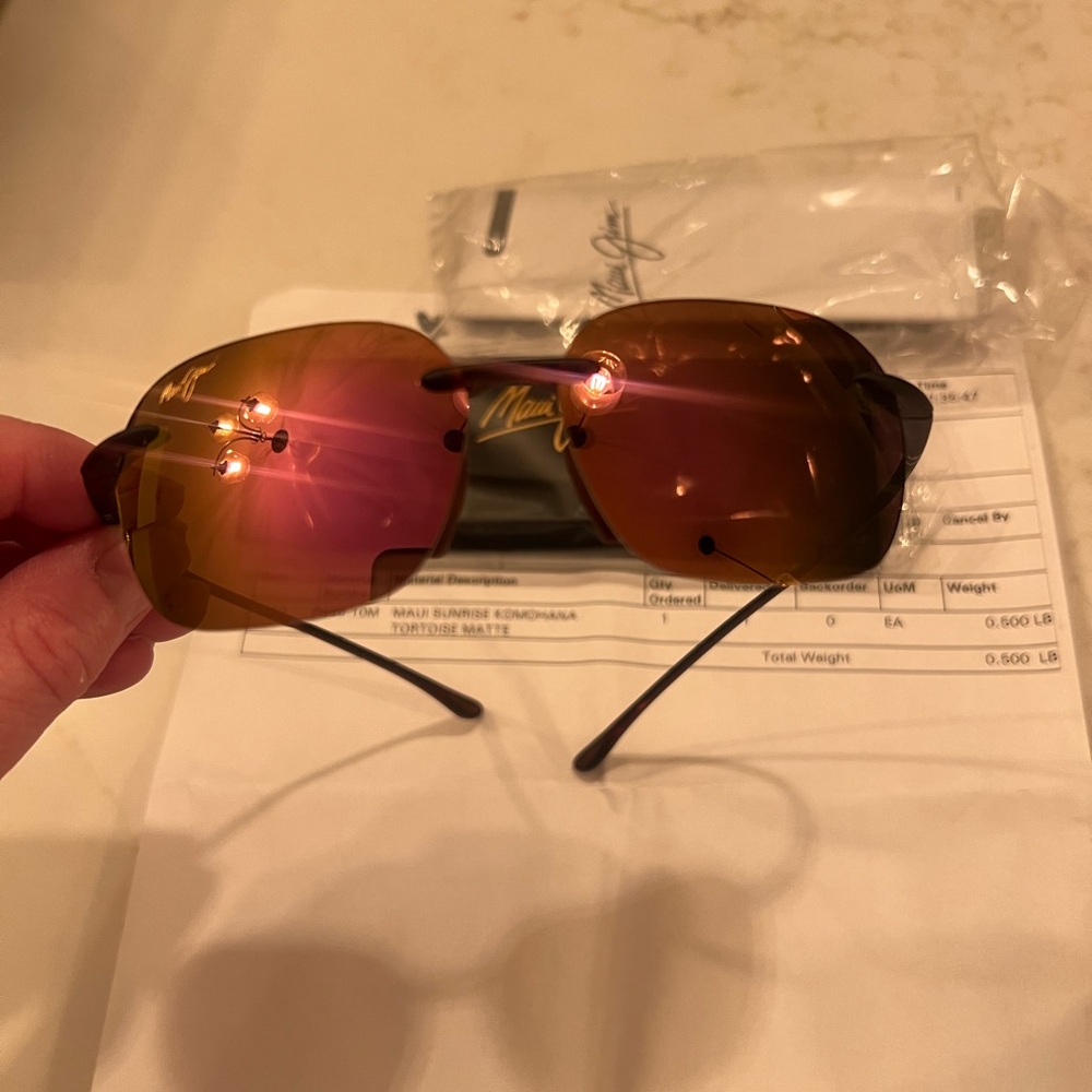 Maui Jim Sunrise Komohana sunglasses, brand new with case